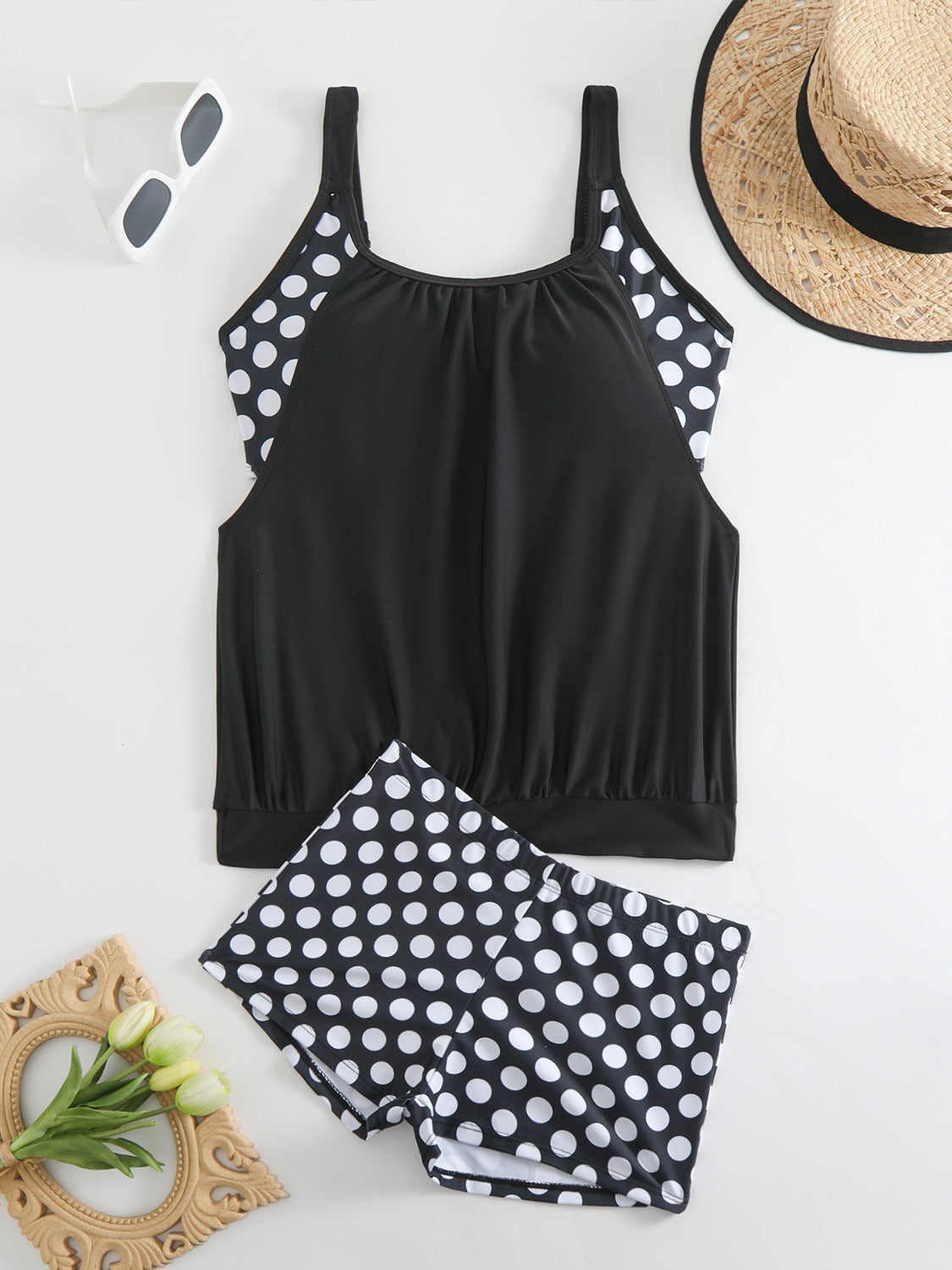 Clara | Tankini Reductor de Lunares